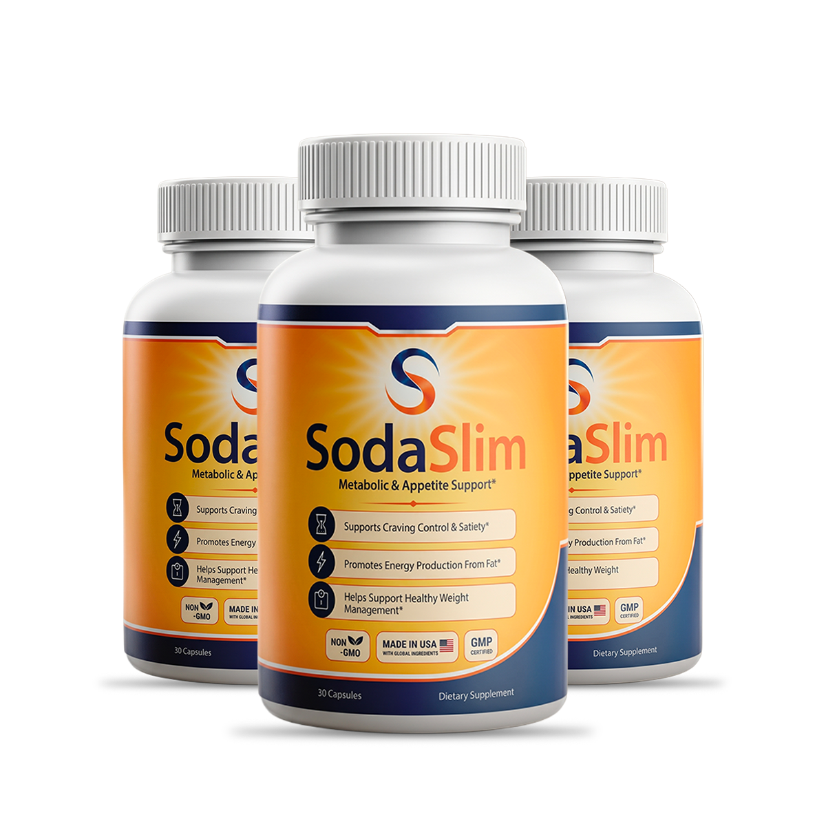 SodaSlim metabolic and appetite support capsules